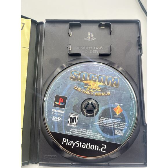 SOCOM U.S. Navy SEALs - PlayStation 2 PS2 - Complete w/ Manual - Picture 4 of 9